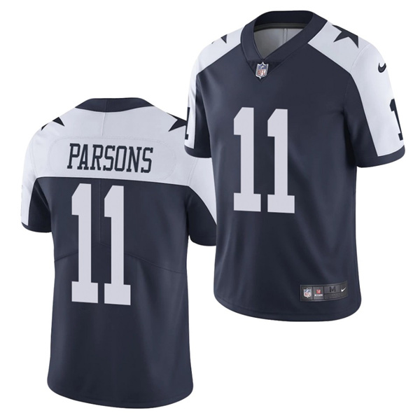 Youth Nike Cowboys 11 Micah Parsons Navy Thanksgiving Vapor Limited Jersey,We sell and wholesale Youth Nike Cowboys 11 Micah Parsons Navy Thanksgiving Vapor Limited Jersey on line form chian!
